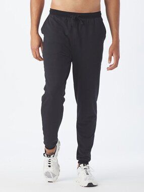 Glyder Men’s Juniper Jogger Black Size Medium TERRASOF Fleece